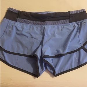 Lululemon speed shorts